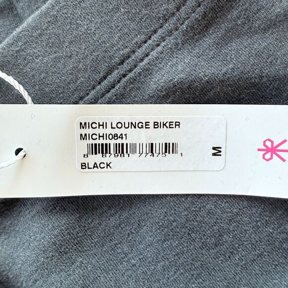 NWT Cosabella Michi Lounge Biker Shorts in Charcoal Gray Black Size Medium - Picture 8 of 13